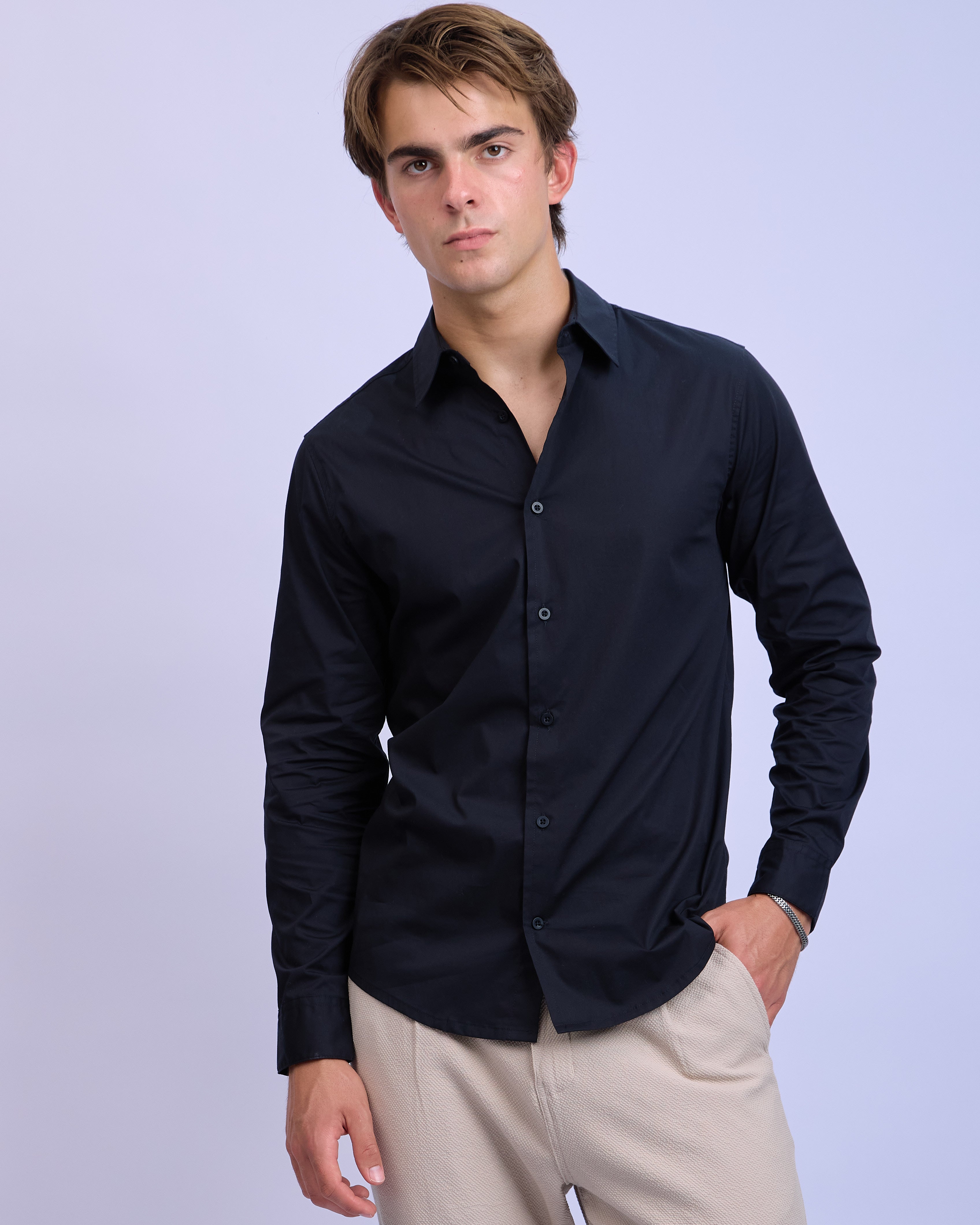 CAMISA VICENZO BLACK