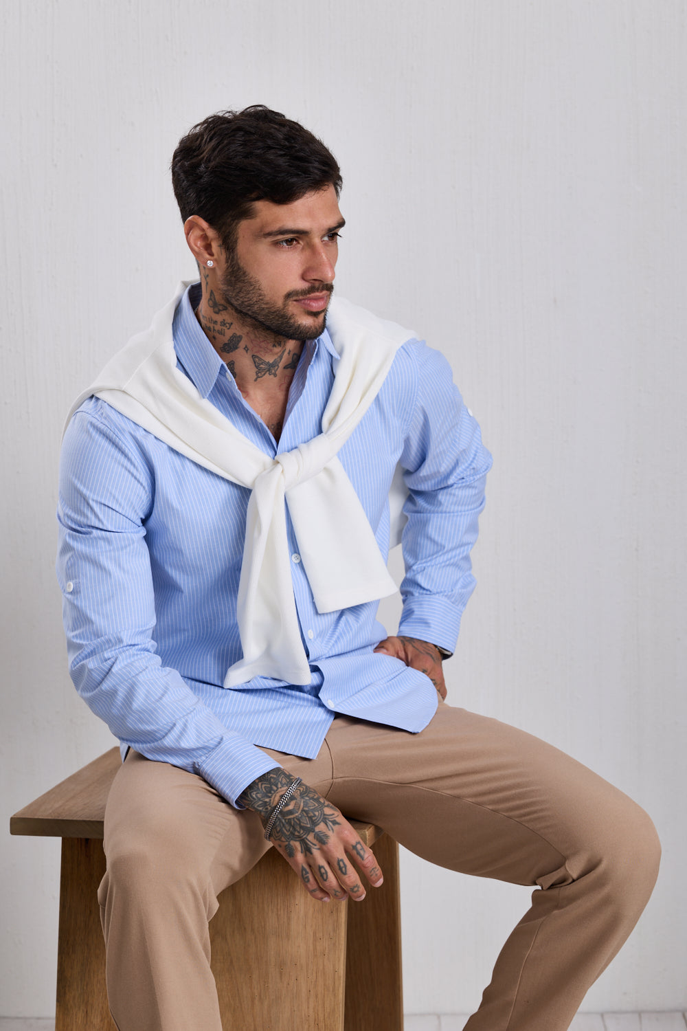 CAMISA FARINA A RAYAS