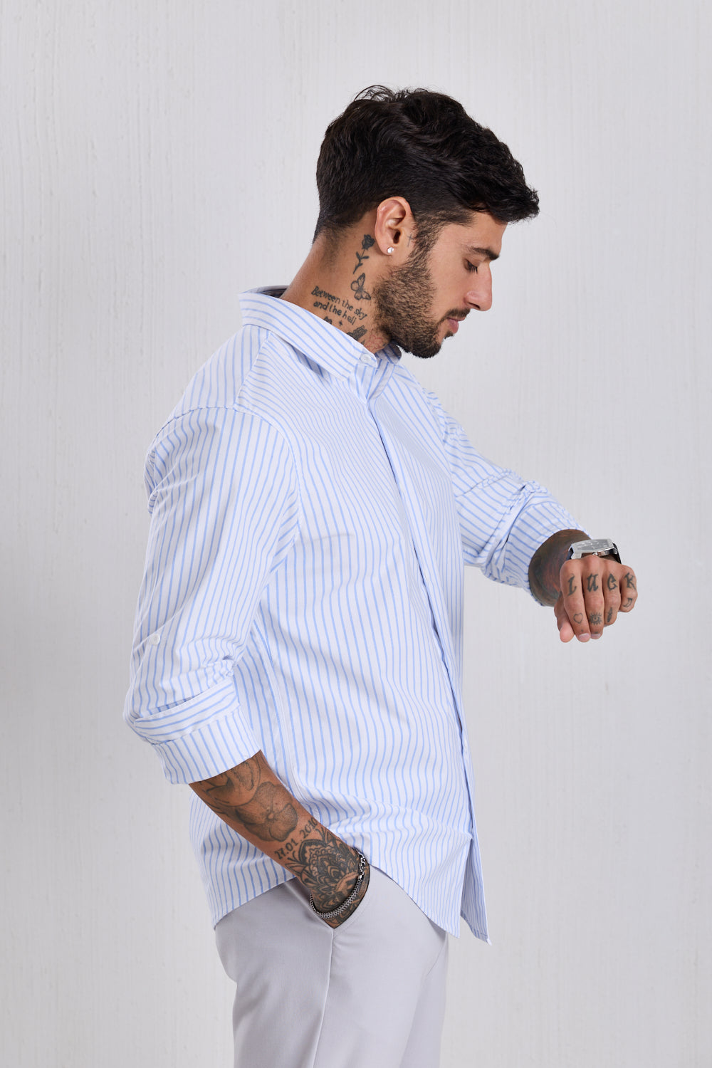 CAMISA FARINA A RAYAS