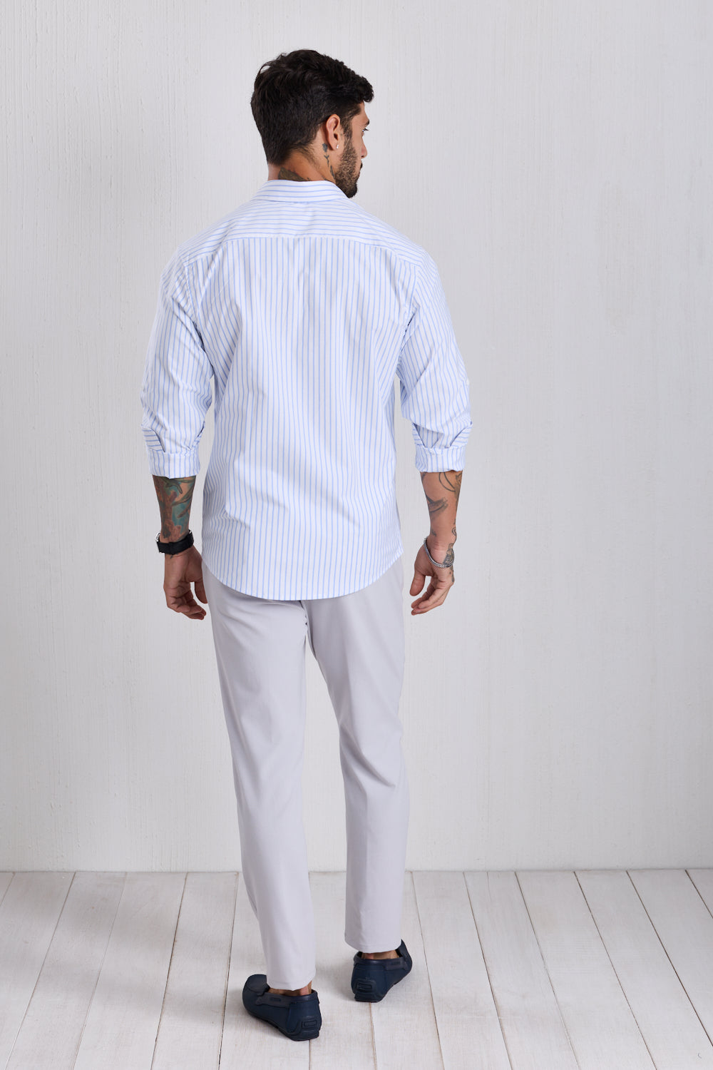 CAMISA FARINA A RAYAS