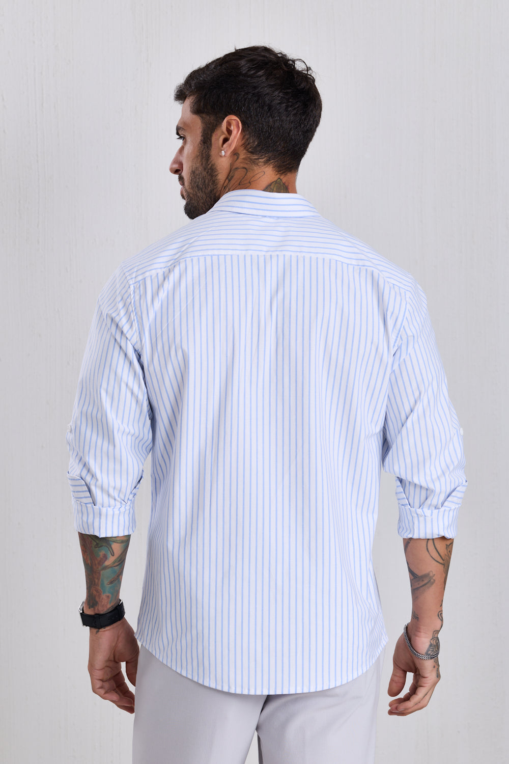 CAMISA FARINA A RAYAS