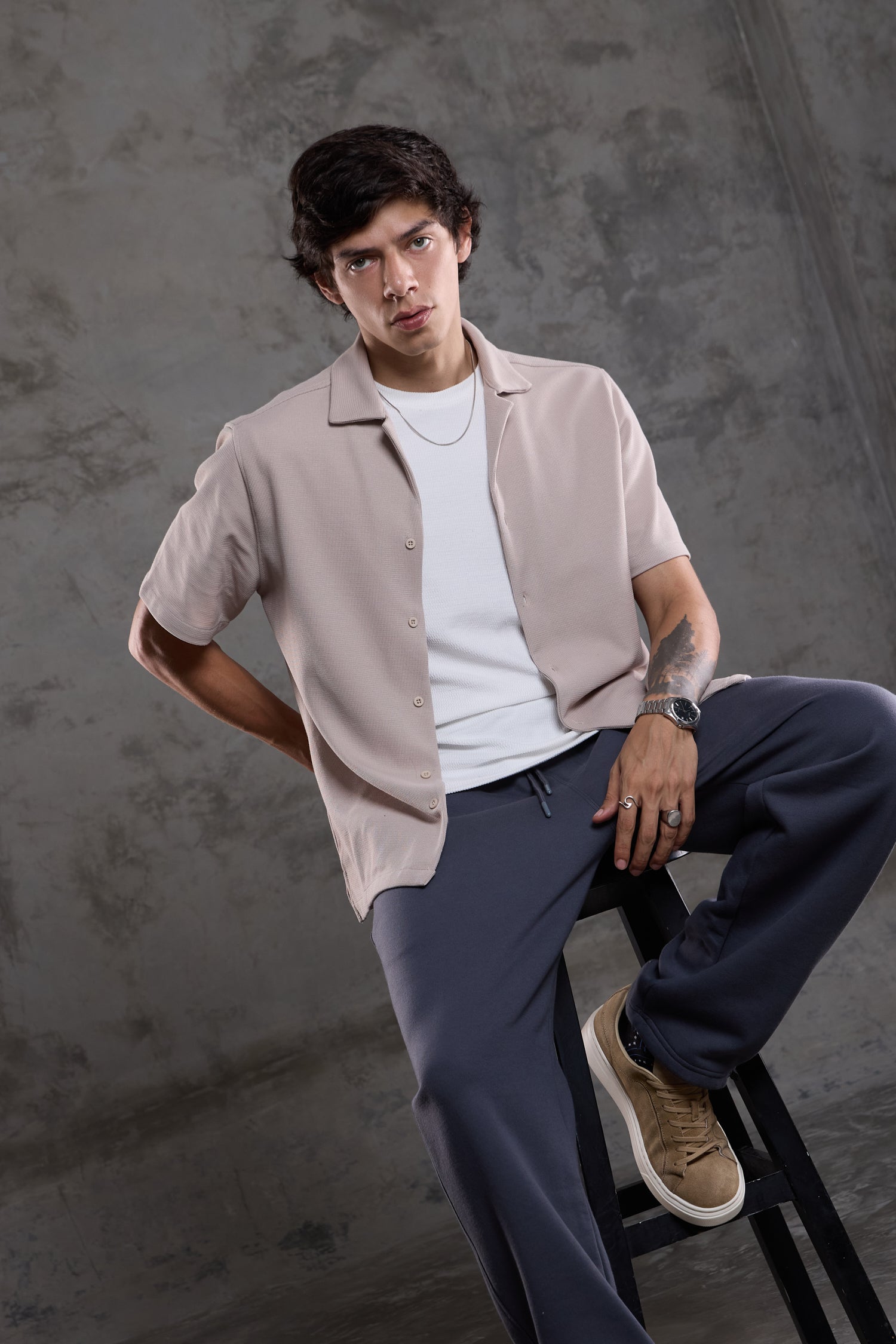 CAMISA PAULO BEIGE