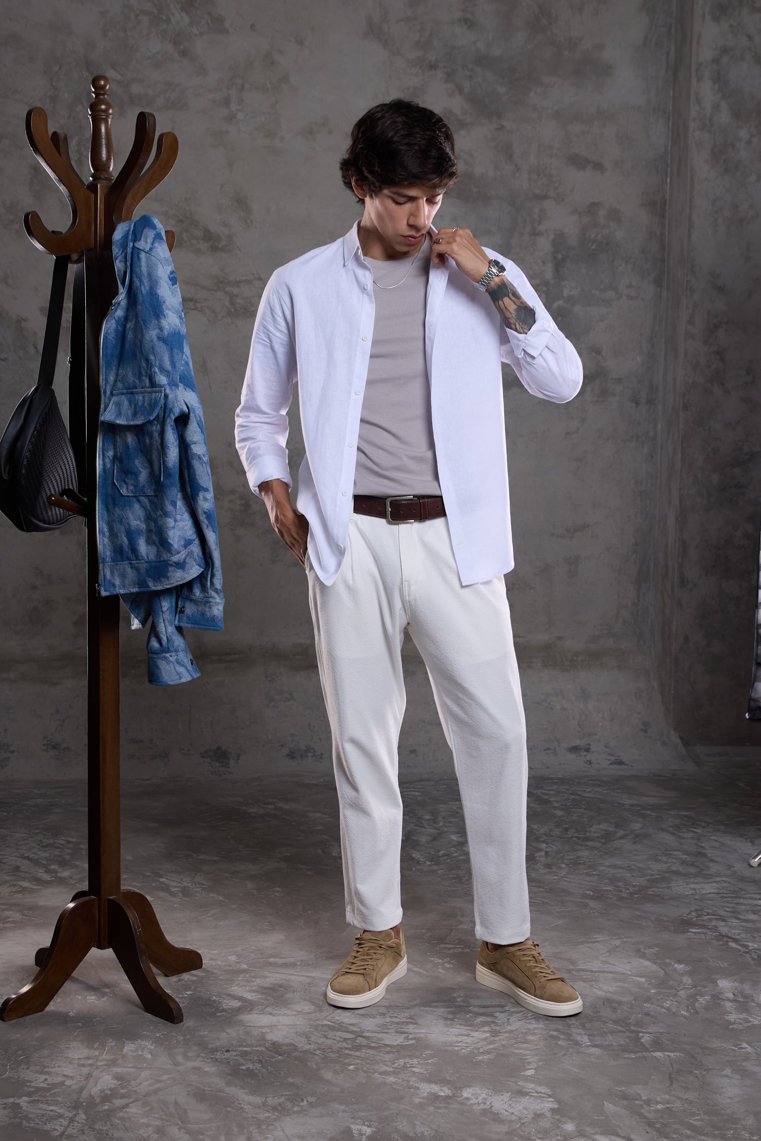 CAMISA FARINA BLANCO