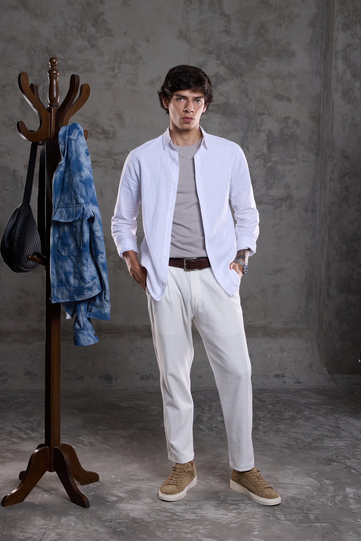 CAMISA FARINA BLANCO