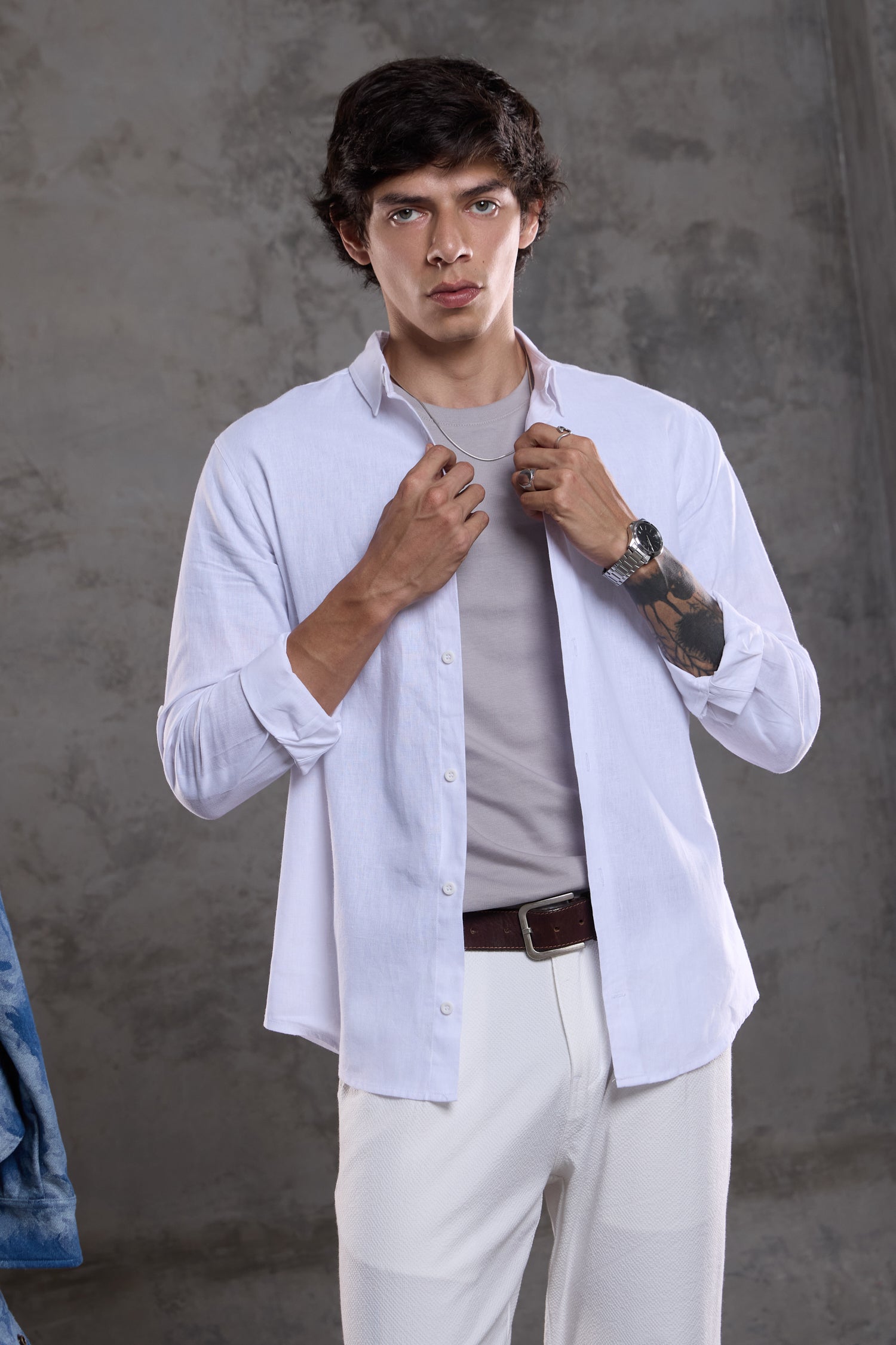 CAMISA FARINA BLANCO