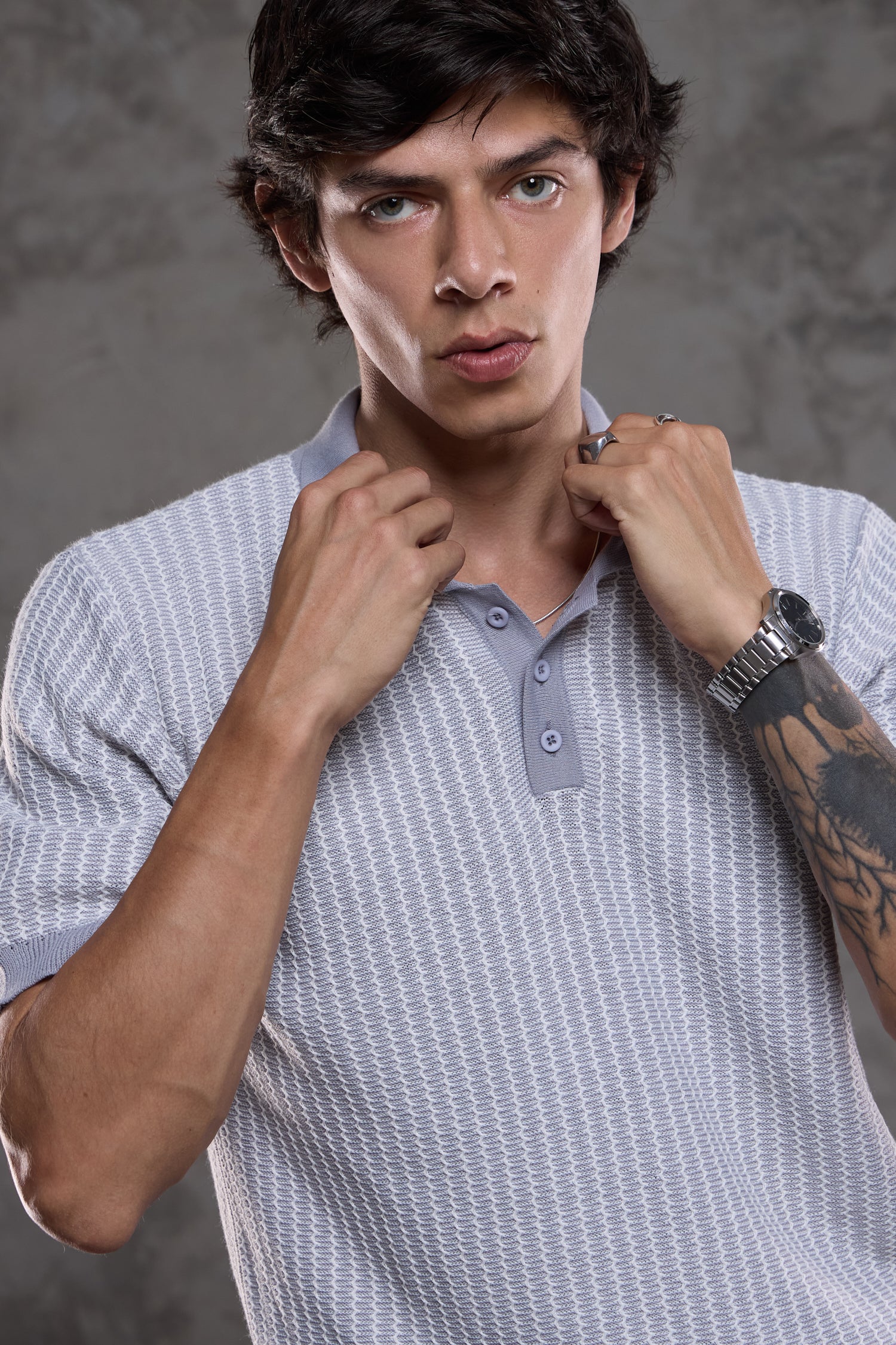 CAMISERO ADRIAN GRIS
