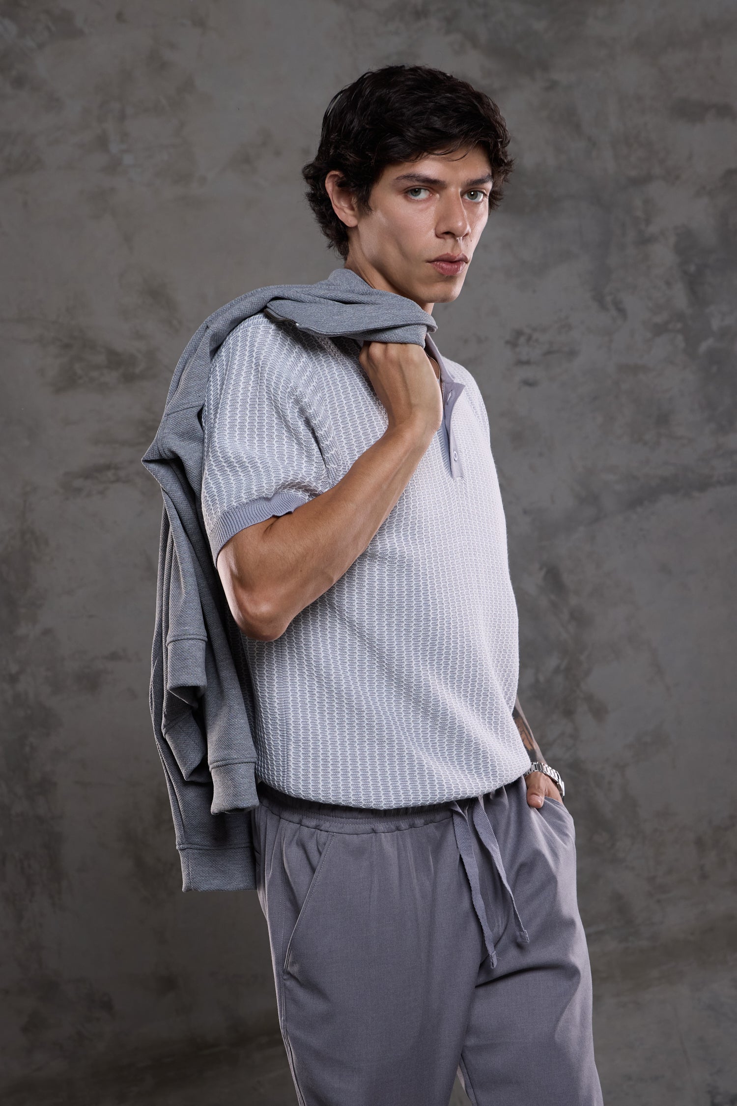 CAMISERO ADRIAN GRIS