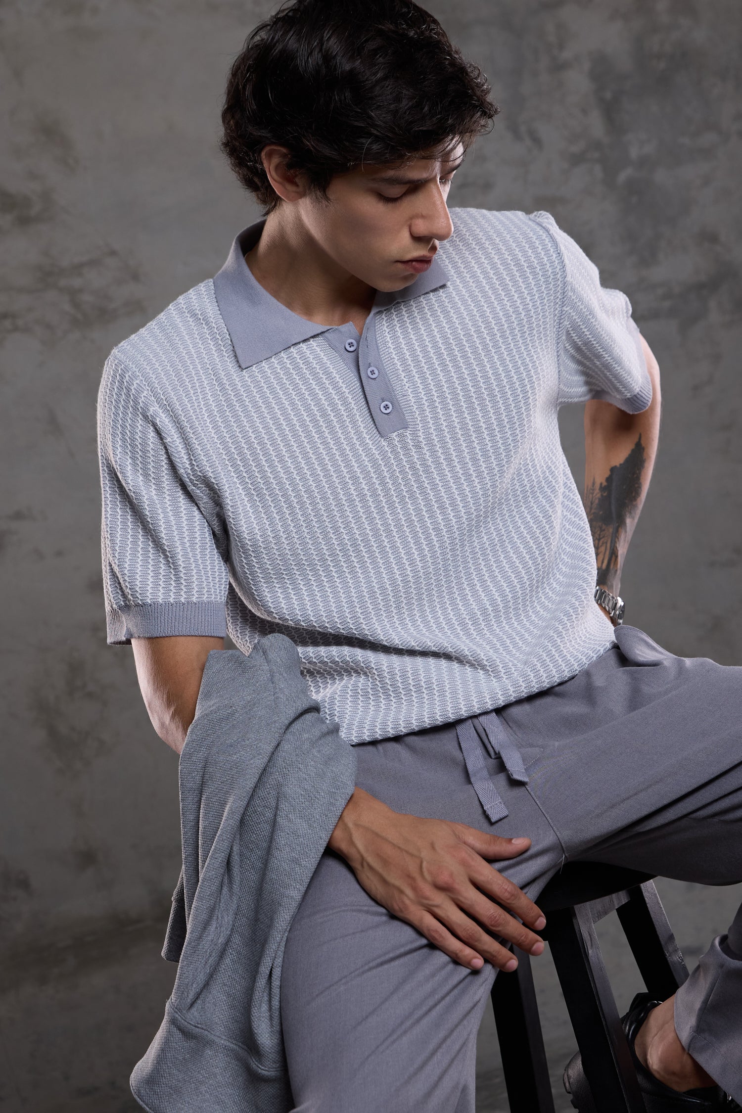 CAMISERO ADRIAN GRIS