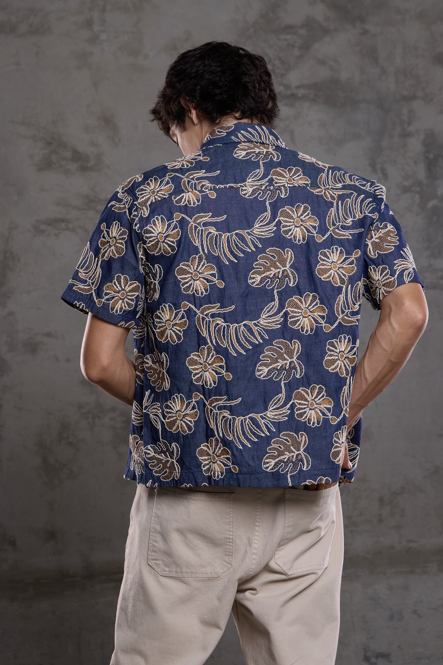 CAMISA MANU BLUE