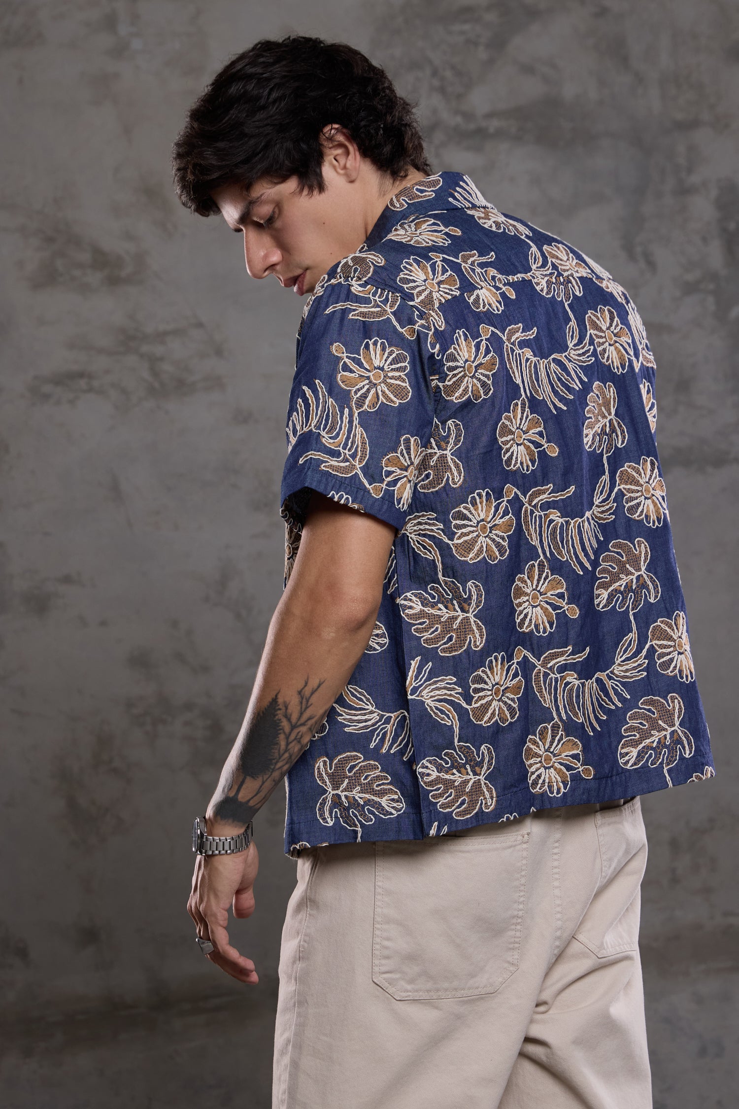 CAMISA MANU BLUE