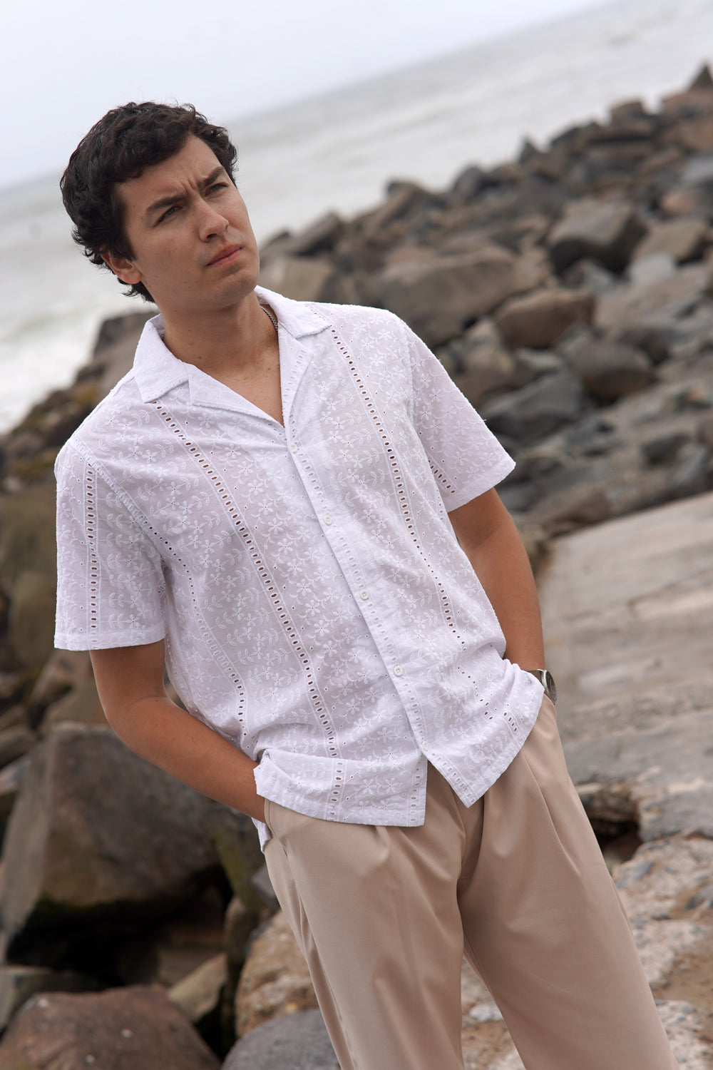 CAMISA ENZO BRODERIE