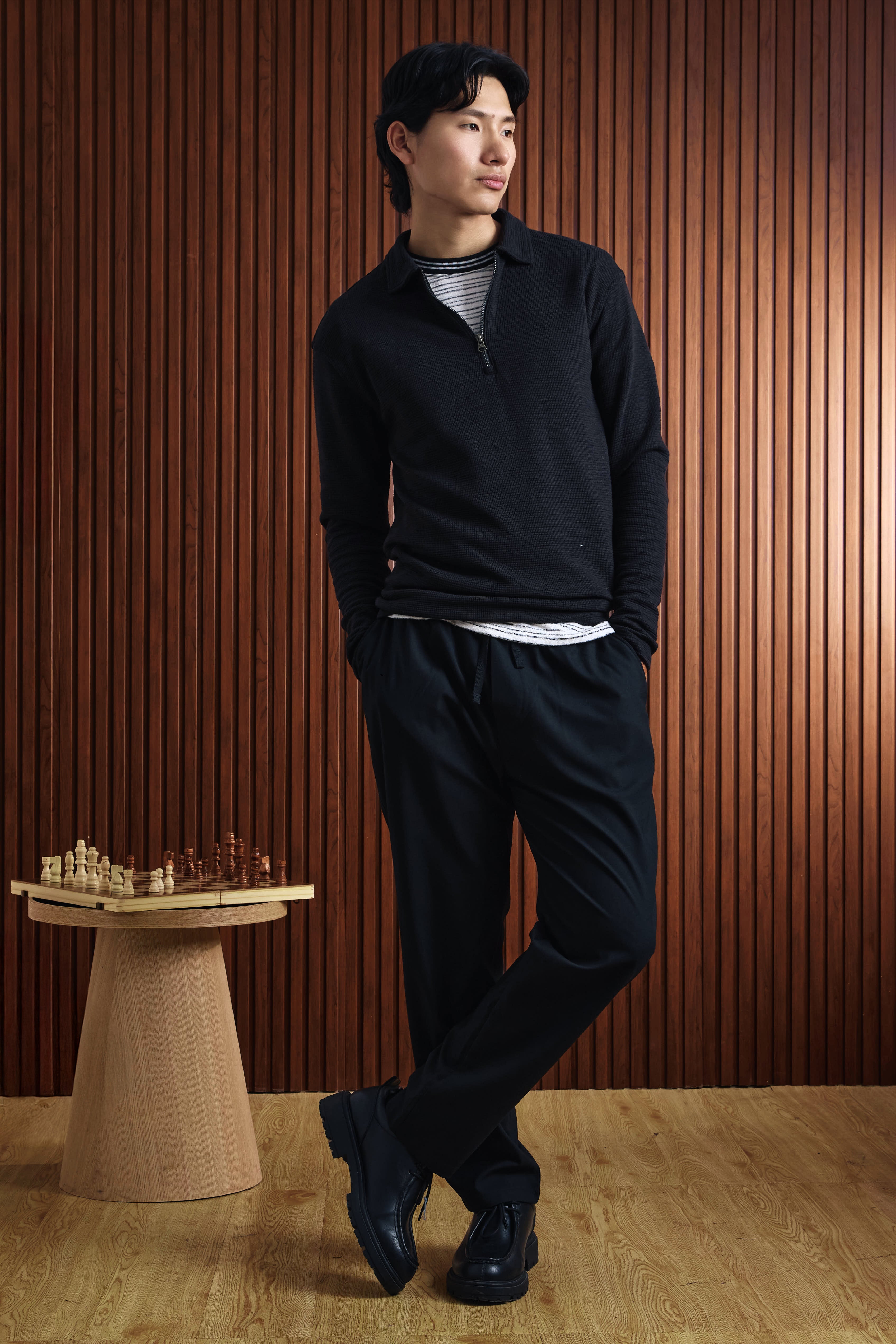 POLERA GIORGIO NEGRO