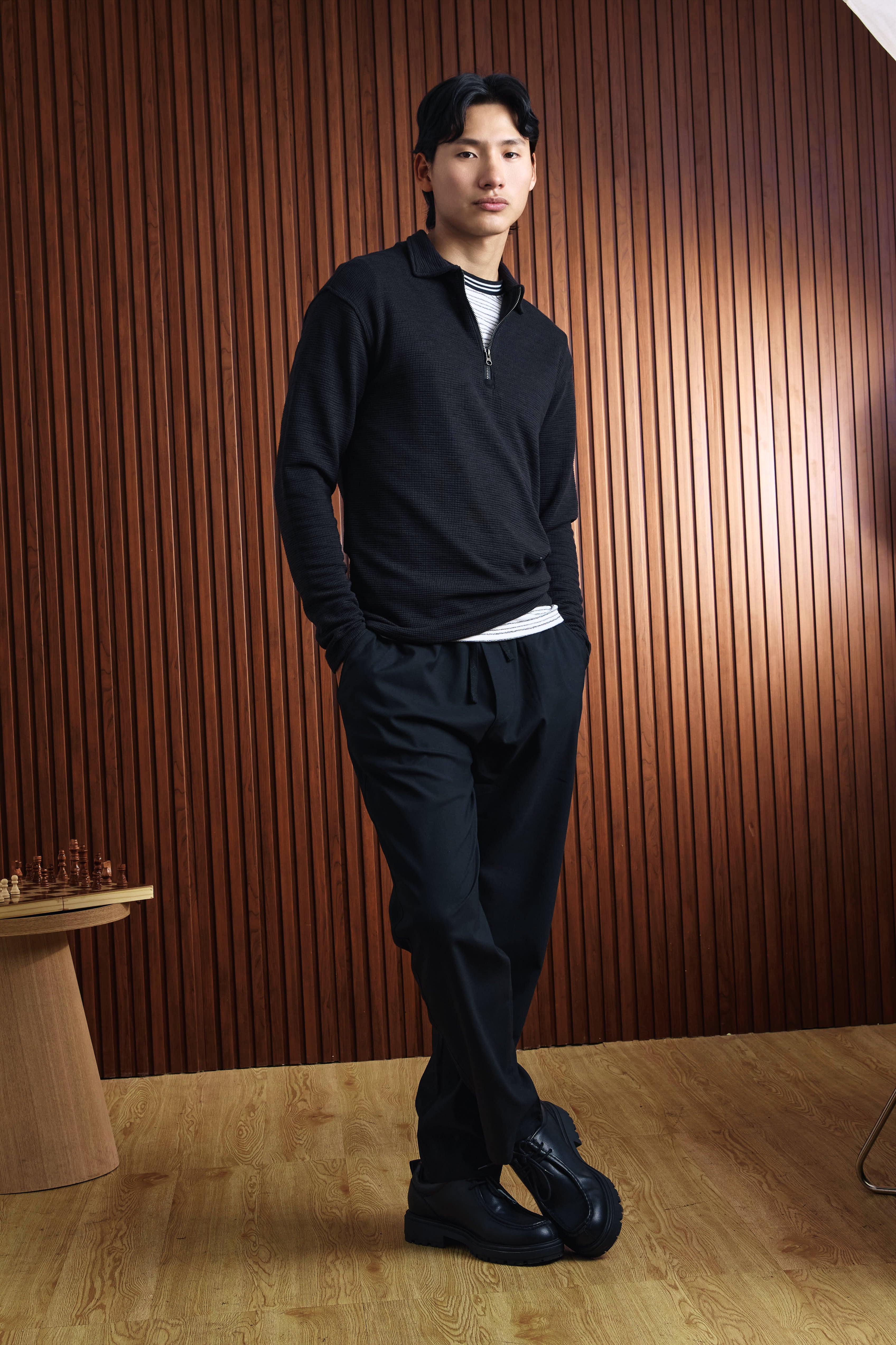 POLERA GIORGIO NEGRO