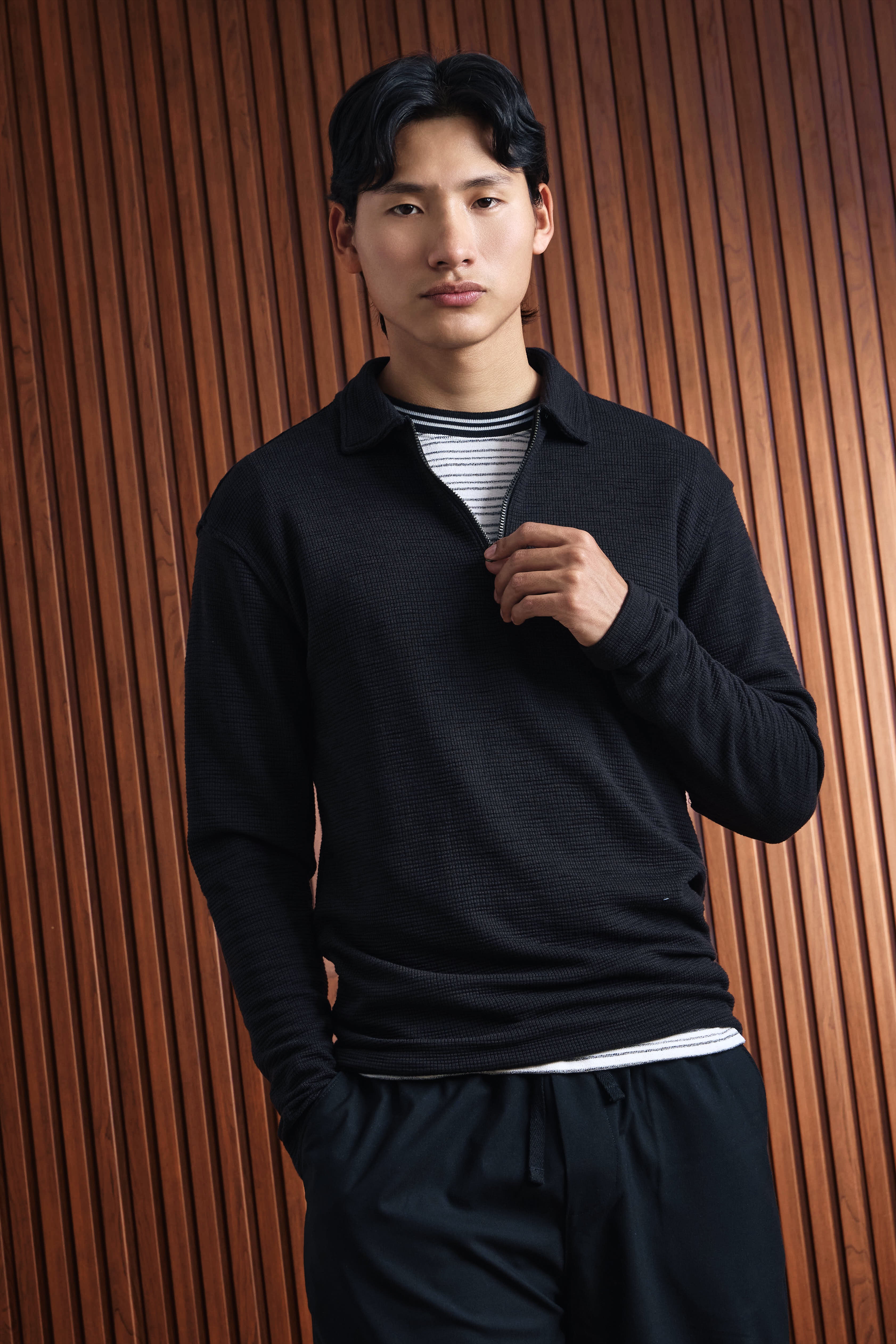 POLERA GIORGIO NEGRO