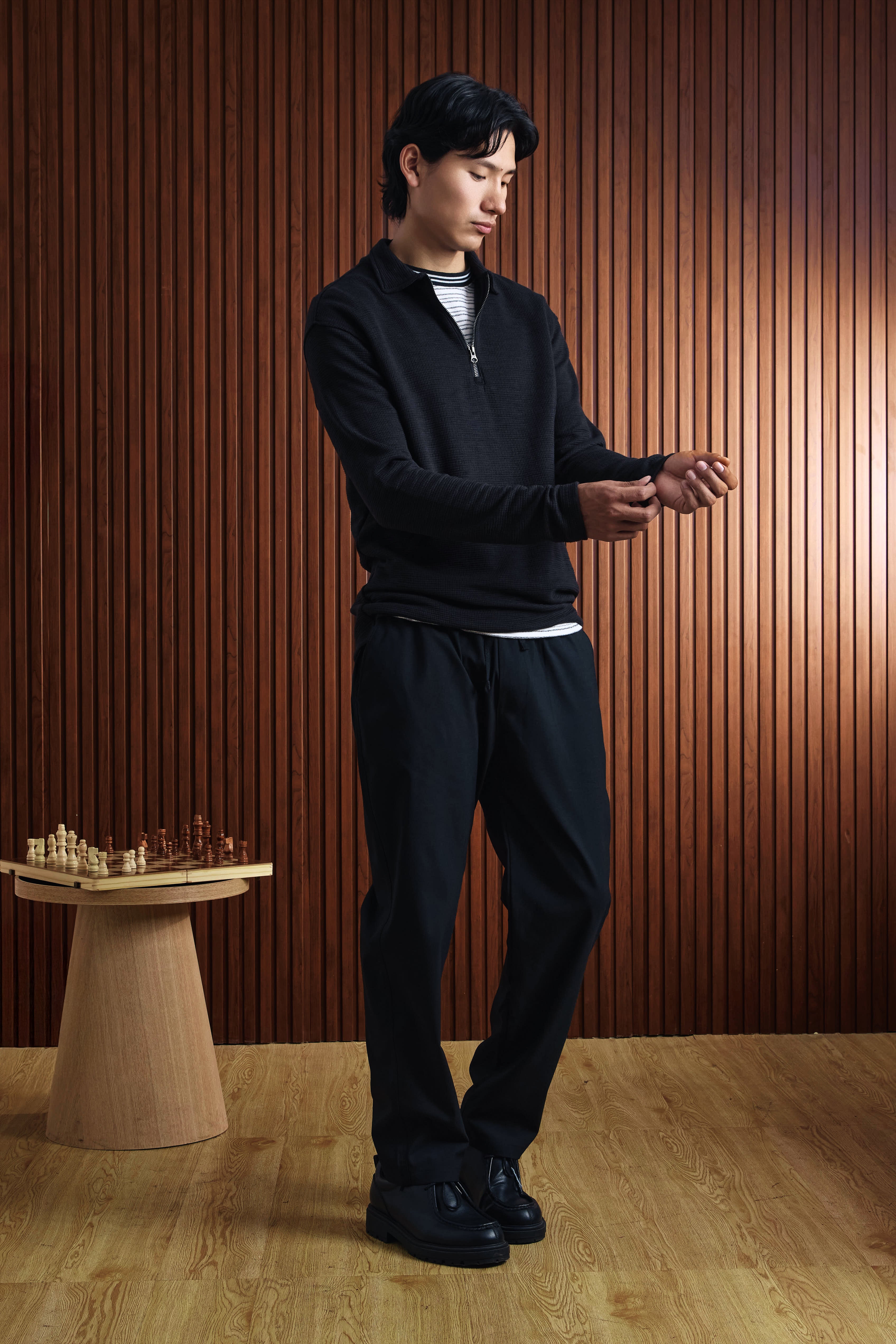 POLERA GIORGIO NEGRO