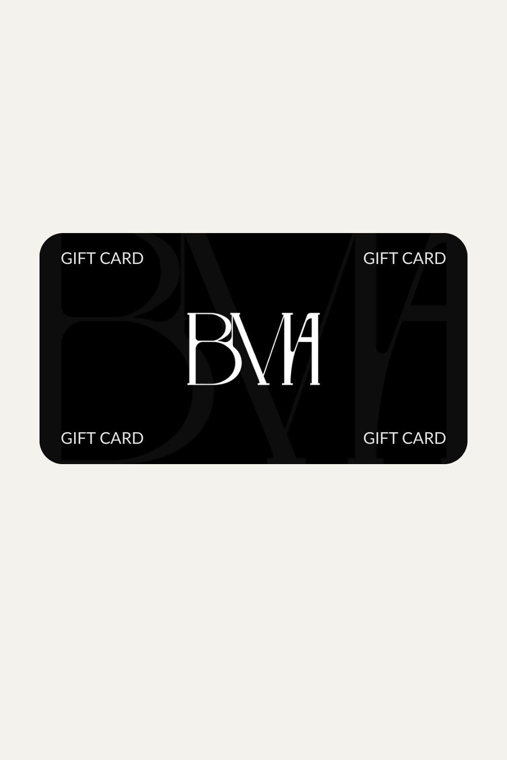Gift Card BMA
