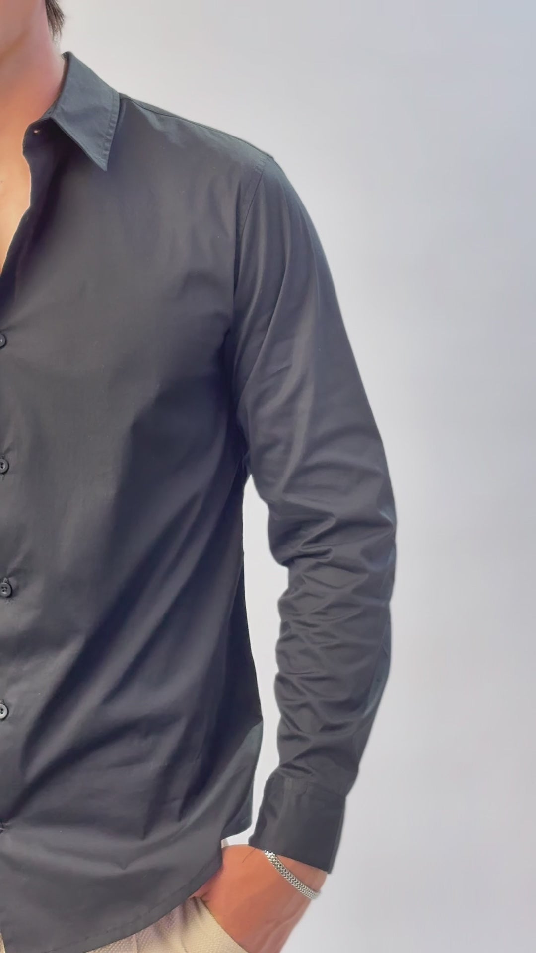 CAMISA VICENZO BLACK